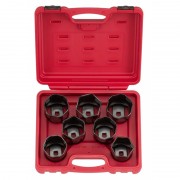 Набор головок для ступичных гаек 7 пр. (FORCE 907T5)