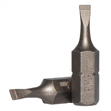 1/4" Біта шліцева (SL) 0.5х3 мм, L=25 мм (FORCE 1232503)