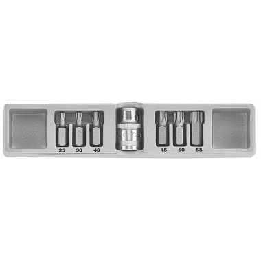 1/2 Набор бит Torx 10 мм 7 пр. (Т25-Т55) (FORCE 4074)