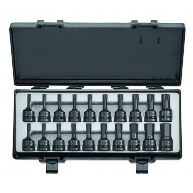 1/2 Набор головок-бит Torx и 6-гр. ударных 20 пр. (FORCE 4205)