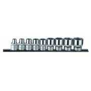 3/8" Набір головок дюмові 6-гр. 9 пр. (1/4"-3/4") (FORCE 3098)