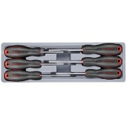 Набор отверток Torx с отверстием 6 пр. (FORCE 2061T)