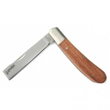 Нож прививочный прямой, складной, нержавеющий L=173 мм (Samurai IGKBD-67W)