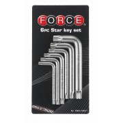 Набор ключей Torx Г-обр. 6 пр. (T40-T60) (FORCE 5063)