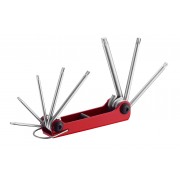Набор ключей Torx (складной) 8 пр. (Т9 - Т40) (FORCE 5083F)