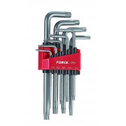 Набор ключей Torx Г-обр. длин. 9 пр. (Т10-Т50) (FORCE 5098L)
