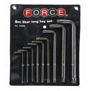 Набор ключей Torx Г-обр. длинных 9 пр. (Т20-Т60) (FORCE 5099L)