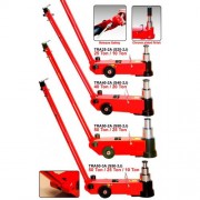 Домкрат пневмогідравлічний 25т/10т 185-276/372 мм (з доп вставками 492) TORIN TRA25-2A