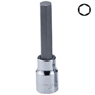 Насадка шестигранник HEX TOPTUL 6 мм 140мм 1/2" BCIA1606