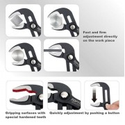 Пасатижі переставні TOPTUL 7