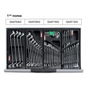 Візок з інструментом TOPTUL 7 секцій 229 од. GCAJ0008