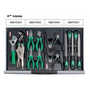 Візок з інструментом TOPTUL 7 секцій 229 од. GCAJ0008