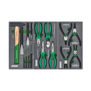 Тележка с набором инструментов TOPTUL 7 секций 261ед. GE-26105