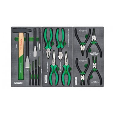 Візок з набором інструментів TOPTUL 7 секцій 261ед. GE-26105