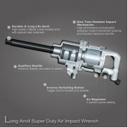 Пневмогайковерт ударный TOPTUL 1