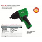 Пневмогайковерт профессиональный TOPTUL 1/2