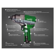 Гайковерт пневматичний TOPTUL 3/4