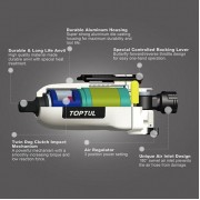 Пневмогайковерт профессиональный TOPTUL 3/8