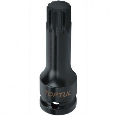 Головка ударна TOPTUL SPLINE М16 L77мм 1/2" KADB1616L