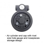 Пневмогидравлический заклепочник TOPTUL 2.4-5.0 мм KARA0205