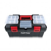 Скринька для інструментів пластиковий 3 секції 445x240x205 TOPTUL TBAE0302