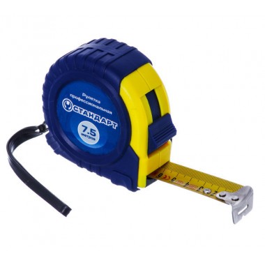 Рулетка 7,5м*25мм СТАНДАРТ SMT-7E25 Рулетка 7,5м*25мм СТАНДАРТ SMT-7E25