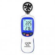 Анемометр крыльчатый Bluetooth 0,3-30 м/с, -10-45°C WINTACT WT82B