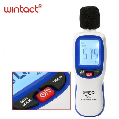 Цифровой шумомер 30-130 дБ WINTACT WT85