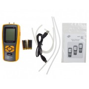 Дифференциальный микроманометр USB, ±10 кПа BENETECH GM511