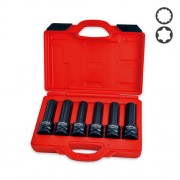 Набір головок довгих ударних 3/4