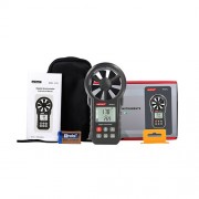 Анемометр цифоровой с функцией измерения объёмного расхода 0,3-30м/с, -10-45°C WINTACT WT87C