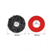 Круг шліфувальний для чищення колісних маточин (комплект 6 шт.) TOPTUL JGAE0601