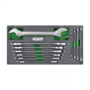 Набір ключів комбінованих 6-32 мм 11 од. (в ложементі, тип А) TOPTUL GEA1102
