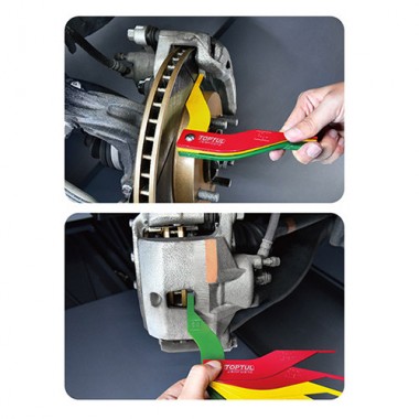 Набір щупів для вимірювання товщини колодок дискових гальм 8 од. (2-12 мм) TOPTUL JEGF0212