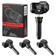 RF-датчик TPMS Launch 433/315 МГц програмований, універсальний (гумовий вентиль) LAUNCH LTR-03-RUBBER