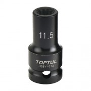 Головка для гальмівних супортів 10 граней (Porsche, VW, Audi, M.B. та ін.) TOPTUL JEBV1612