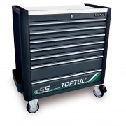 Візок з інструментом (BUMPER SERIES) 7 секцій 413ед. сірий TOPTUL GE-41330