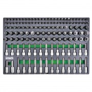 Візок з інструментом (BUMPER SERIES) 7 секцій 413ед. сірий TOPTUL GE-41330