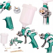 Фарбопульт пневматичний LVLP верх.пласт.бачок 600мл, 1,4мм AUARITA 898-2-1.4LP