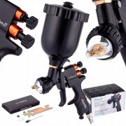 Фарбопульт пневматичний LVMP верх.пласт.бачок 600 мл, 2,0 мм AUARITA LION-B-2.0LM