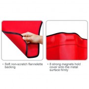 Накидка вінілова захисна на крило 1050x400 мм з магнітами TOPTUL JJAQ1102