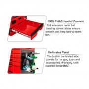 Висувний ящик двосекційний модульний для TBCE0202 TOPTUL TEAK4601