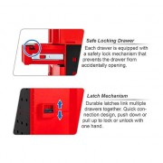 Висувний ящик глибокий модульний для TBCE0202 TOPTUL TEAK4602