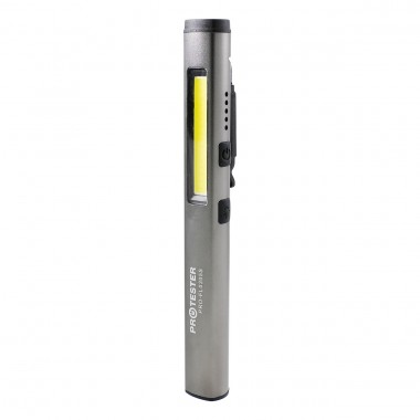 Ліхтарик світлодіодний алюмінієвий (COB+LED) з УФ, лазером та магнітом Pen Light PROTESTER PRO-FL0305S