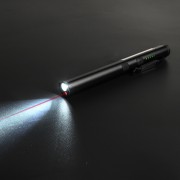 Фонарик светодиодный алюминиевый (COB+LED) с УФ, лазером и магнитом Pen Light PROTESTER PRO-FL0305S