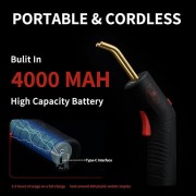 Комплект для ремонта пластиковых деталей (Термостеплер аккумуляторный) AEROPRO A702