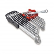 Набор ключей комбинированных 7-24мм 14ед. на холдере (красный) TOPTUL GSAB1402
