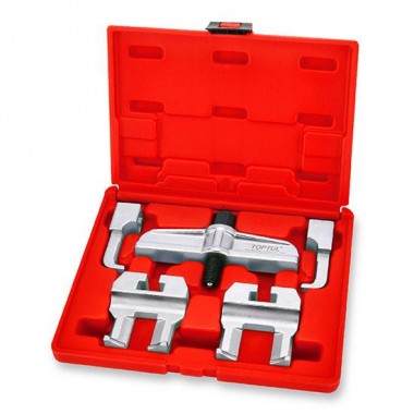 Набор съёмников шкива распредвала VAG, 5ед. (VW/Audi/Skoda/SEAT, для 5/6-лучевых шкивов) TOPTUL JGAI0505 Набор съёмников шкива распредвала VAG, 5ед. (VW/Audi/Skoda/SEAT, для 5/6-лучевых шкивов) TOPTUL JGAI0505