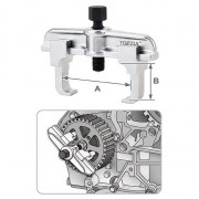 Набор съёмников шкива распредвала VAG, 5ед. (VW/Audi/Skoda/SEAT, для 5/6-лучевых шкивов) TOPTUL JGAI0505