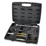 Набір для зняття пошкоджених свічок розжарювання та відновлення різьби 16 од. TOPTUL JGAI1603